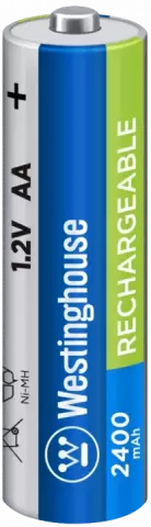 باتری قلمی قابل شارژ WestingHouse ظرفیت 2400 میلی آمپر ساعت