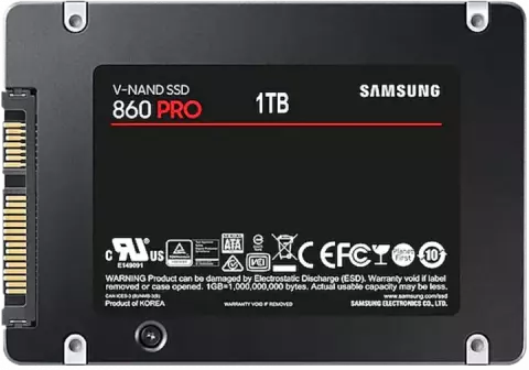 حافظه SSD اینترنال 1ترابایت Samsung مدل 860 PRO