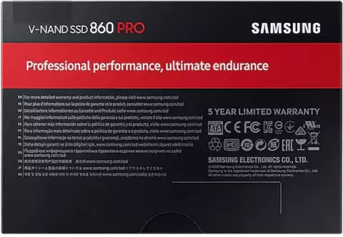 حافظه SSD اینترنال 1ترابایت Samsung مدل 860 PRO