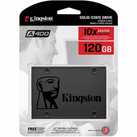 حافظه SSD اینترنال 120گیگابایت Kingston مدل A400 SA400S37/120G