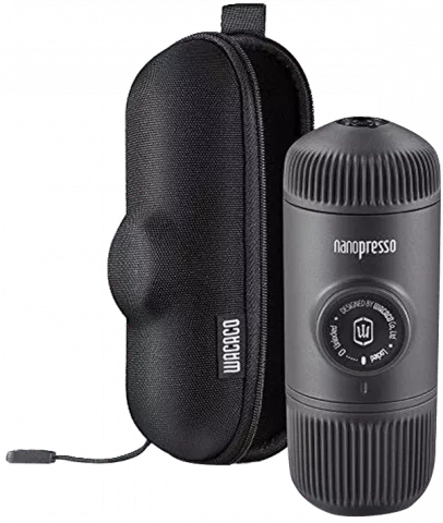 اسپرسو ساز مسافرتی WACACO مدل NANOPRESSO STANDARD PACK همراه با کیف