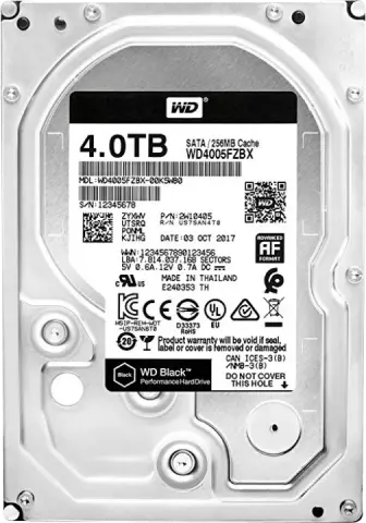 هارد اینترنال 4ترابایت WD مدل BLACK WD4005FZBX