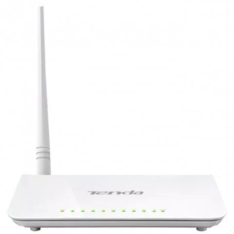 مودم روتر آنتن Tenda مدل D151 WIRELESS N150 ADSL 2 +