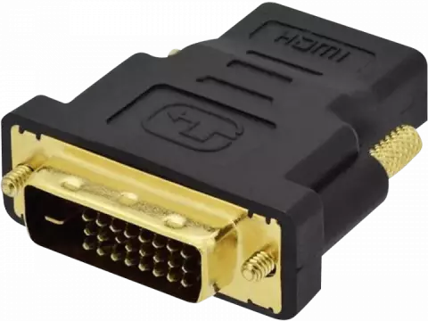 DVI-D TO HDMI BLACK ADAPTER