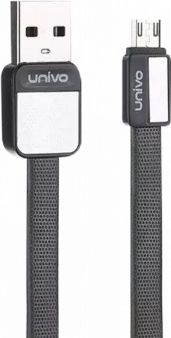 کابل شارژ 1 متری USB به UNIVO MICRO-USB مدل UN-004M