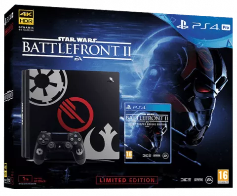 کنسول بازی SONY پلی استیشن 4 پرو 1 ترابایت مدل CUH-7116B باندل STARWARS BATTLEFRONT II