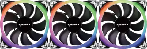 فن کیس Raidmax مدل NV-R120FBR3 RGB