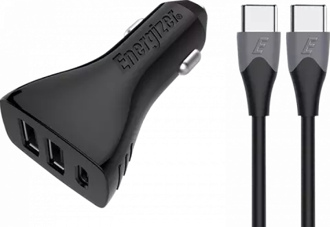 شارژر فندکی Energizer مدل DC21PGUCC3
