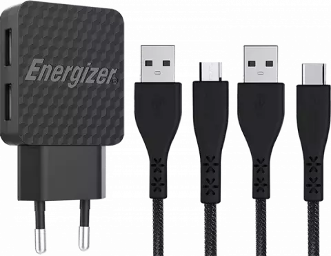 شارژر دیواری Energizer مدل AC2BEULCMM