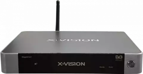 XVISION XSMT-220K PLUS DVB-T2 MAADIRAN BLACK/SILVER SMART TV BOX