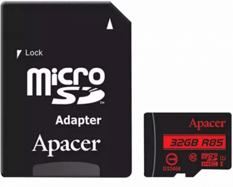 مموری کارت 32 گیگابایتMicroSD Apacer کلاس 10 استاندارد UHS-I U1