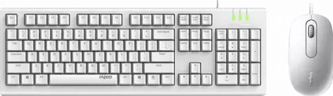 کیبورد و موس سیمی RAPOO مدل X120 PRO