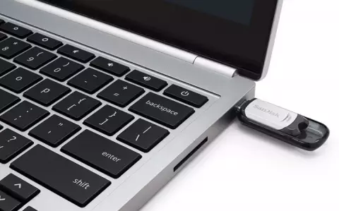 فلش مموری 128 گیگابایت Sandisk مدل  ULTRA USB TYPE-C DRIVE