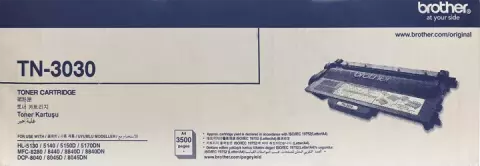 تونر کارتریج مشکی طرح اصلی BROTHER مدل TN-3030