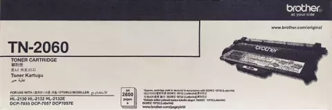 کارتریج تونر مشکی طرح اصلی BROTHER مدل TN-2060