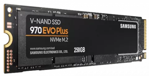 حافظه SSD اینترنال 250 گیگابایت Samsung مدل  970 EVO PLUS NVME M.2