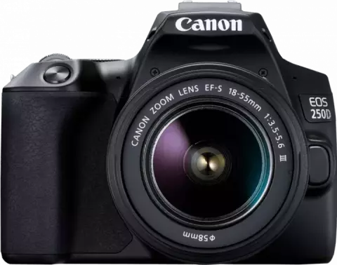 دوربین عکاسی Canon مدل EOS 250D با لنز 55-18 میلی متری