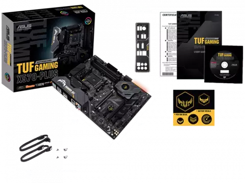 باندل مادربرد ASUS TUF X570 PLUS GAMING به همراه پردازنده AMD RYZEN 7 3800X