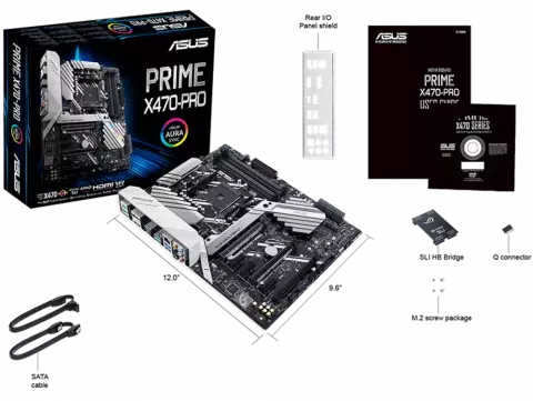باندل مادربرد ASUS PRIME X470-PRO به همراه پردازنده AMD RYZEN 7 3800X