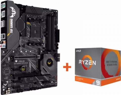 باندل مادربرد ASUS TUF X570 PLUS GAMING به همراه پردازنده AMD RYZEN 9 3900X