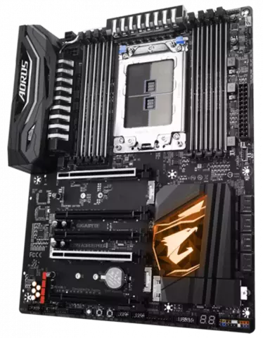 باندل مادربرد GIGABYTE X399 AORUS PRO به همراه پردازنده AMD THREADRIPPER 1900X
