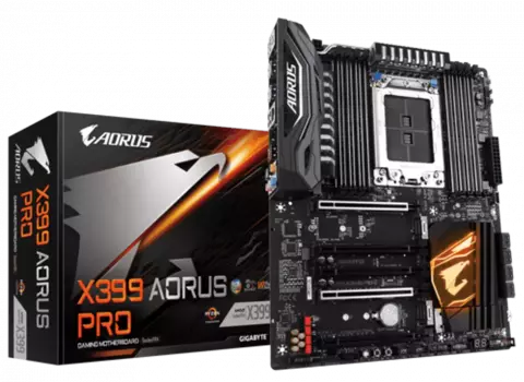 باندل مادربرد GIGABYTE X399 AORUS PRO به همراه پردازنده AMD THREADRIPPER 1900X