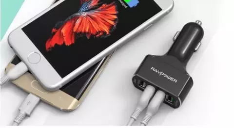 شارژر فندکی RAVPOWER مدل RP-VCOO3
