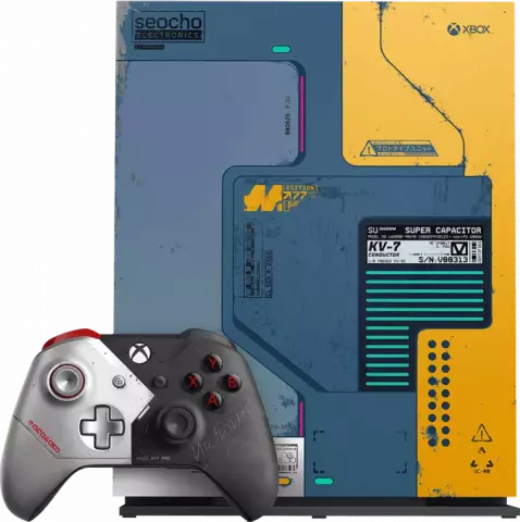 کنسول بازی ایکس باکس وان ایکس (XBOX ONE X CYBERPUNK 2077 LIMITED EDITION) مایکروسافت ظرفیت 1 ترابایت