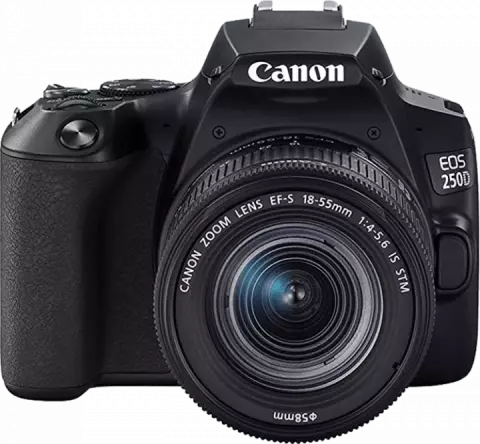 دوربین عکاسی Canon EOS مدل 250D با لنز 55-18 میلی متری