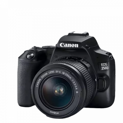 دوربین عکاسی Canon EOS مدل 250D با لنز 55-18 میلی متری