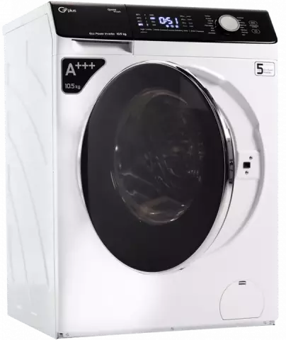 ماشین لباسشویی اتومات 10.5 کیلوگرم جی پلاس مدل K1048W