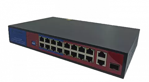 سوییچ 16 پورت easygigs مدل EG-SWU-1381-19FCP