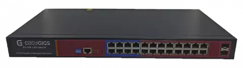 سوییچ 24 پورت easygigs مدل EG-SW-2451-28GCP