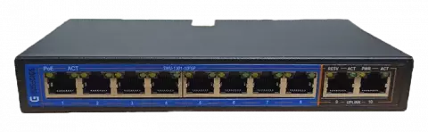 سوییچ 8 پورت easygigs مدل EG-SWU-1301-10FGP