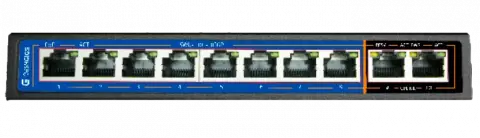 سوییچ 8 پورت easygigs مدل EG-SWU-1301-10FGP