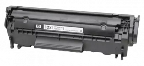 کارتریج تونر مشکی طرح اصلی HP مدل 12X