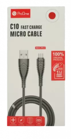 کابل شارژ 1 متری USB به Micro USB پرووان مدل PCC170