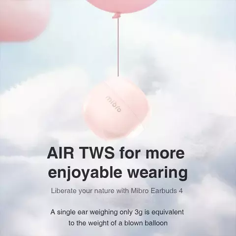 ایرفون بلوتوثی Xiaomi مدل Mibro Earbuds 4 XPEJ009