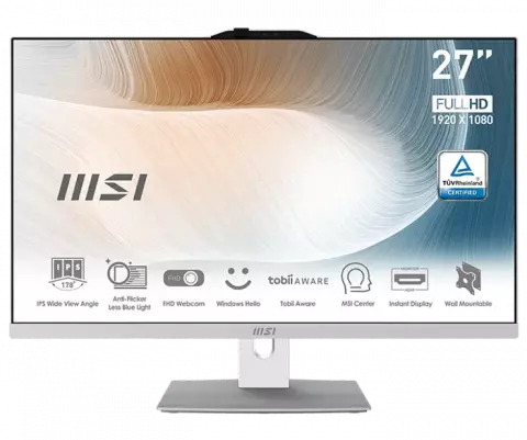 آل این وان (ALL IN ONE) 27 اینچ MSI مدل Modern AM272P 12M