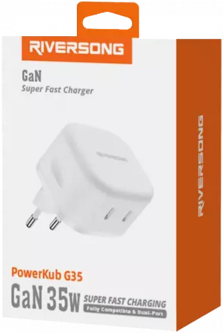 شارژر دیواری Riversong مدل PowerKub G35 AD107