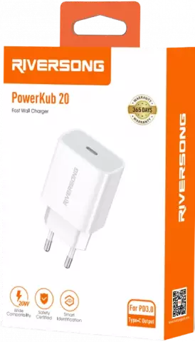 شارژر دیواری Riversong مدل PowerKub 20 AD75C