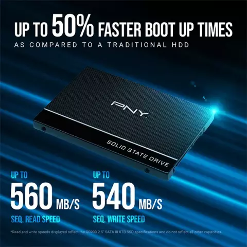 حافظه SSD اینترنال 250 گیگابایت PNY مدل  CS900