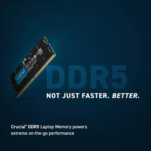 رم لپ تاپ 16 گیگابایت Crucial مدل CB16GS4800 DDR5 4800MHz CL40