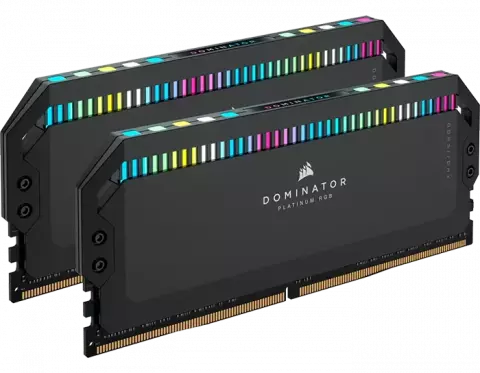 رم دسکتاپ (32GB*2) 64 گیگابایت Corsair مدل DOMINATOR PLATINUM RGB DDR5 5600MHz