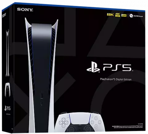 کنسول بازی پلی استیشن 5 (PS5 Digital Edition) سونی ظرفیت 825گیگابایت