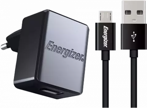 شارژر دیواری Energizer مدل ACA1AEUCMC3 به همراه کابل Micro USB