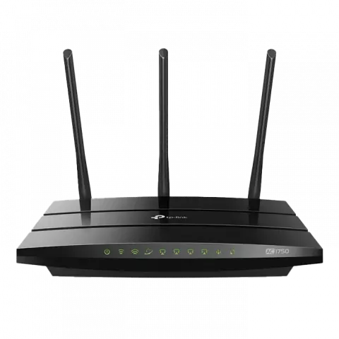 TP-LINK ARCHER-C7 AC1750 BLACK ASLI MODEM ROUTER