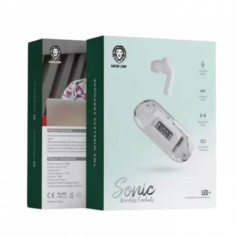 ایرفون بلوتوثی Green Lion مدل Sonic GL-TWS9