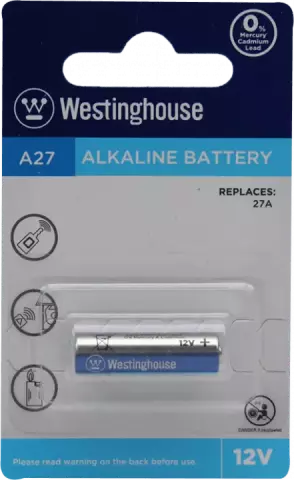 باتری قلمی Westinghouse مدل ALKALINE A27-BP1