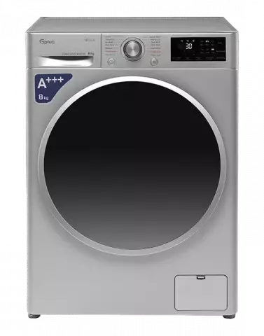 ماشین لباسشویی اتومات 8 کیلوگرم جی پلاس مدل GWM-L807S